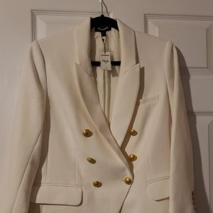 Express Off White Blazer